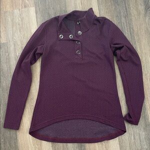Merrell Women's Burgundy Button-Down Shirt